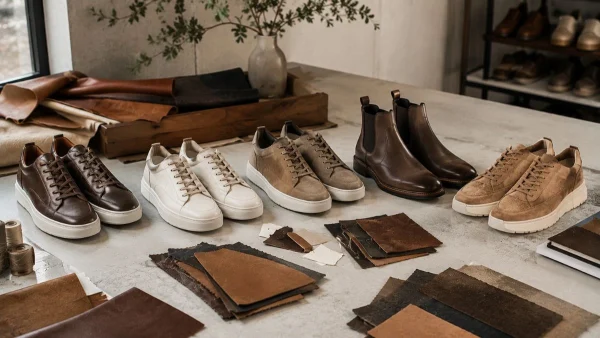 LG Shoes - How to build a footwear collection with fewer but stronger models 5 Focused footwear collection strategy with fewer coordinated shoe models, premium leather materials and commercially consistent product development.