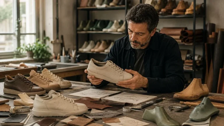 Footwear fit consistency evaluation during product development process inside a premium European shoe manufacturing environment.