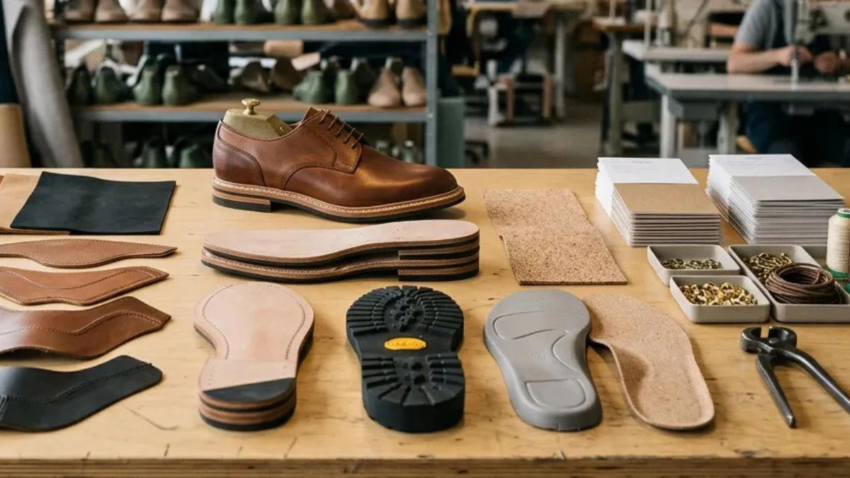 Footwear components and materials that affect footwear pricing in Europe